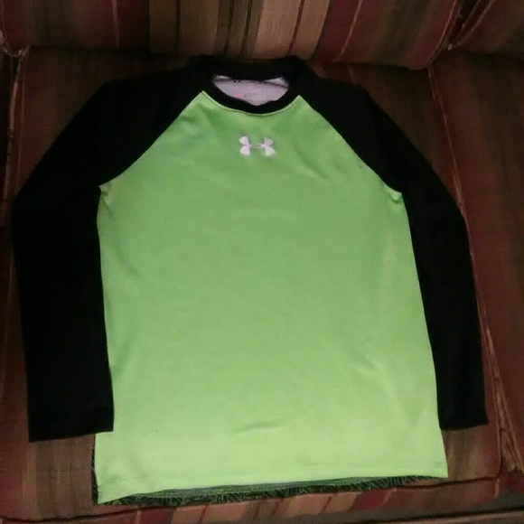 boys green under armour